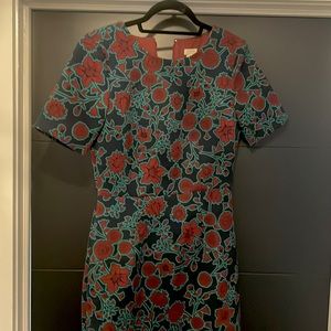 J. Crew Factory Floral Dress sz 0